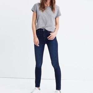 Madewell | 10" High Rise Skinny Jeans In Hayes Wash Size 25